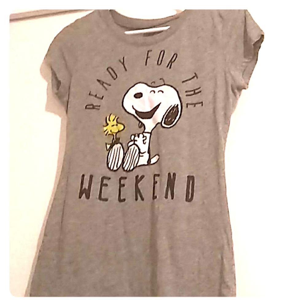 Snoopy and Woodstock shirt